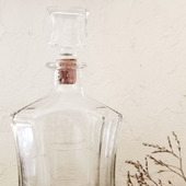 Бутылка стеклянная Штоф Гафин прозрачное стекло