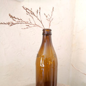Бутылка коричневое стекло "PAULANER"