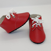 Кукольные ботиночки 7 см Красные