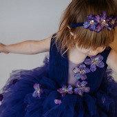 Baby violet dress