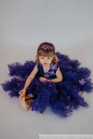 Baby violet dress    