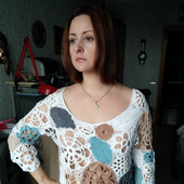 Пуловер женский  "Карусель"