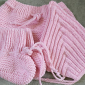 Комплект одежды для новорожденных "Зефирный"