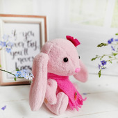 Плюшевая игрушка Розовый зайчик