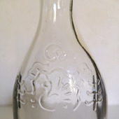 Бутылка (1 шт.) прозрачное стекло "Индюк"