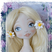 Мастер-класс: Текстильная шарнирная кукла Камилла+роспись лица