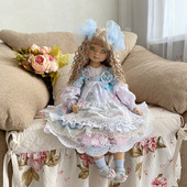 Коллекционная текстильная кукла
