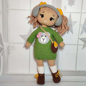 Мастер класс кукла Софа в одежде(описание вязания)