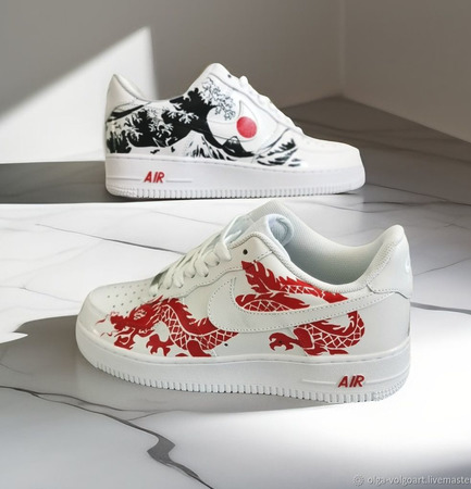 ��������� ����� ������ Nike Air Force 1 �������, ������ �����, ������� ������ ������ �� �����