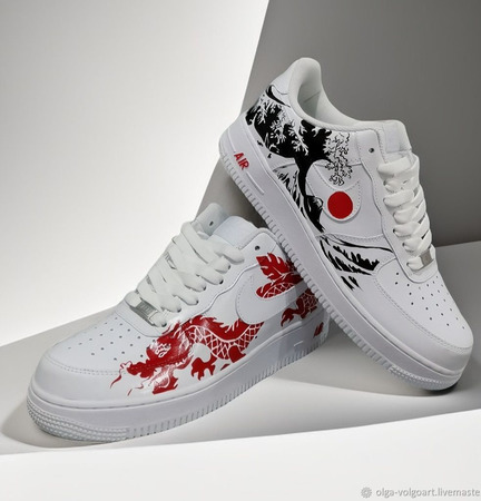 ��������� ����� ������ Nike Air Force 1 �������, ������ �����, ������� ������ ������ �� �����