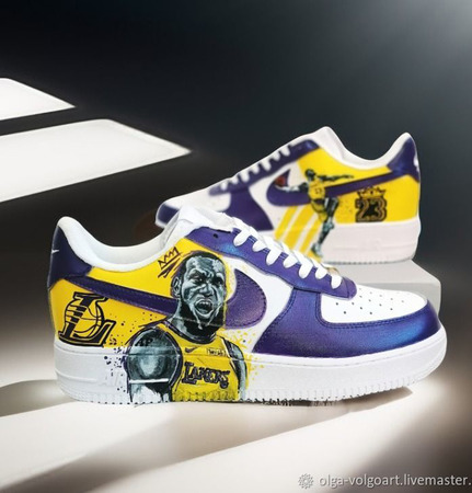 ��������� ����� Nike Air Force �������, ������, Lakers, ������ ������� ������ ������ �� �����