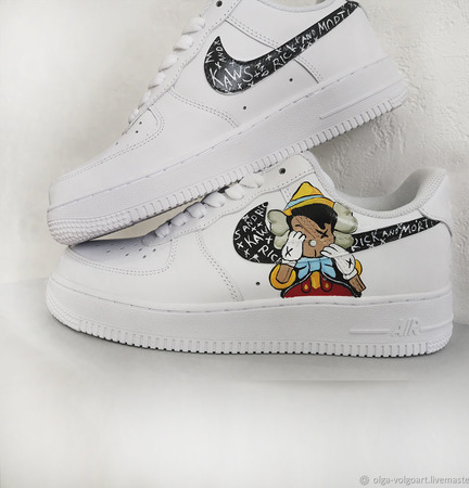 ��������� �����, ������ ��������� Nike Air Force, kaws, ������ ������� ������ ������ �� �����