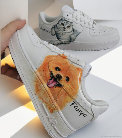 ��������� ��������� ����� Nike Air Force �������, ������ ������� ������ ������ �� �����