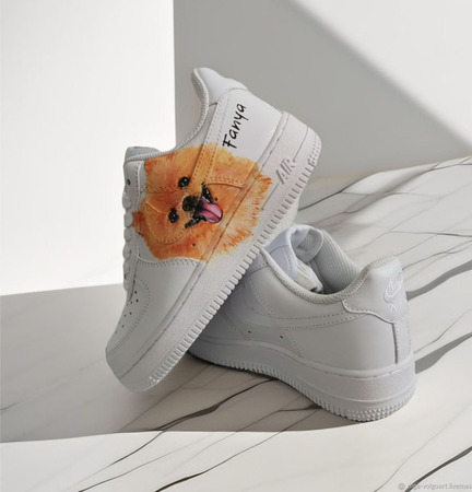 ��������� ��������� ����� Nike Air Force �������, ������ ������� ������ ������ �� �����
