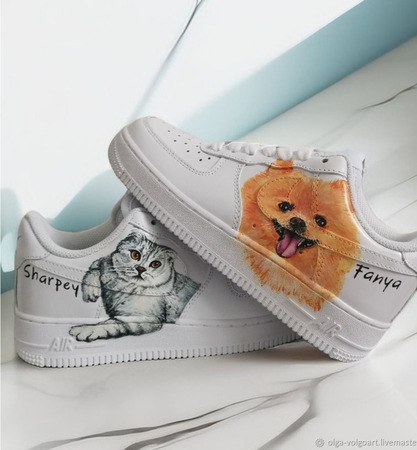 ��������� ��������� ����� Nike Air Force �������, ������ ������� ������ ������ �� �����