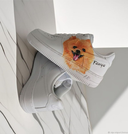 ��������� ��������� ����� Nike Air Force �������, ������ ������� ������ ������ �� �����